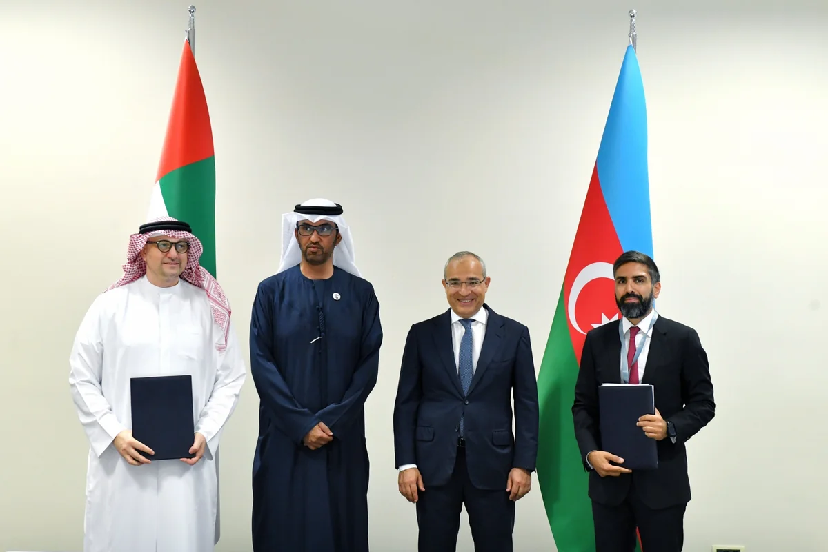 Minister: ‘Agreements signed between SOCAR, Masdar are an important stage in Azerbaijan's energy transition’