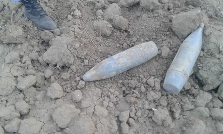 Xocavənddə iki top mərmisi və mina tapılıb