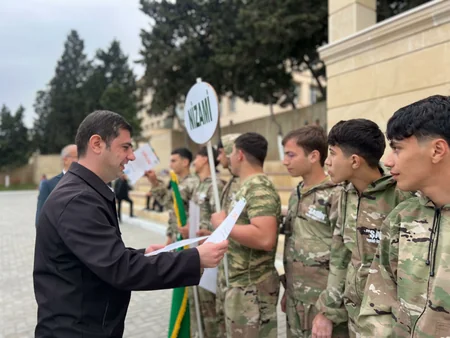 “Şahin” hərbi-idman oyununun Bakı şəhəri üzrə zona mərhələsi keçirilib