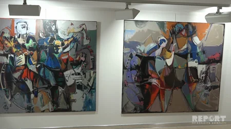 Exhibition of Azerbaijani artist opens in Istanbul - PHOTO