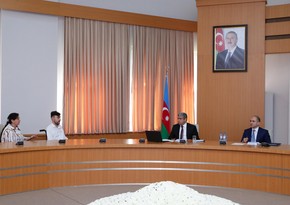 Əmək və əhalinin sosial müdafiəsi naziri Zaqatalada qəbul keçirib