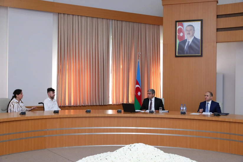 Əmək və əhalinin sosial müdafiəsi naziri Zaqatalada qəbul keçirib