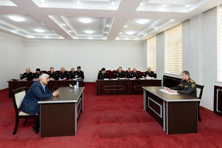 Vilayət Eyvazov Yardımlıda vətəndaş qəbulu və sıra baxışı keçirib