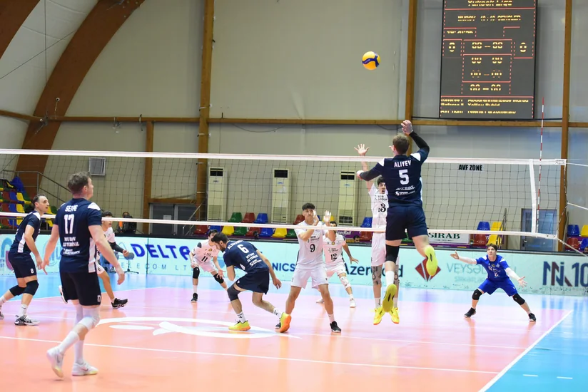 Kişi voleybolçular arasında Azərbaycan Yüksək Liqasında XVIII turun oyunları keçirilib