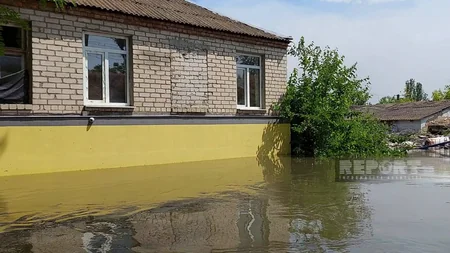 Su altında qalan Xerson - FOTOREPORTAJ