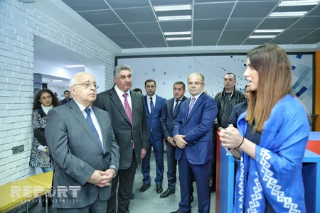 ADBTİA-da aparılan yenidənqurma işlərinin geniş təqdimatı keçirilib - FOTO