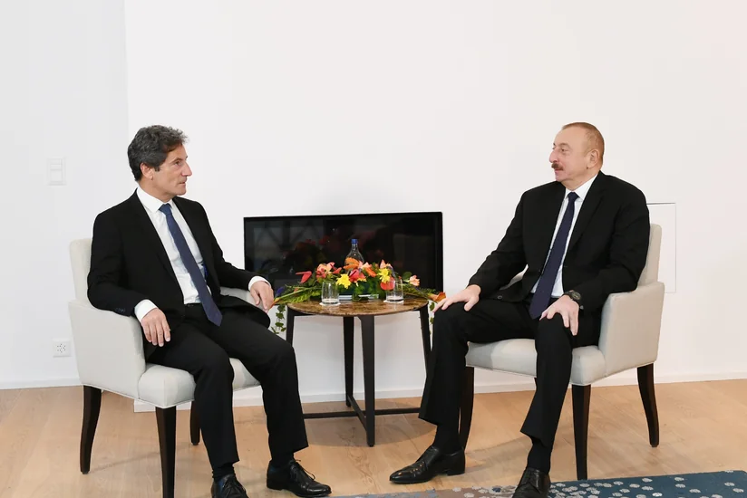 President Ilham Aliyev met with SUEZ Executive Vice-President for International Development