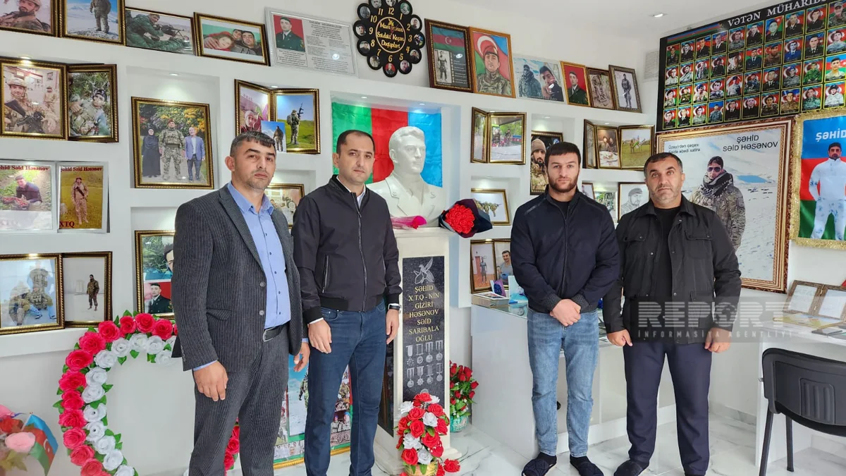 Cəlilabadda şəhid Səid Həsənovun ev muzeyi açılıb