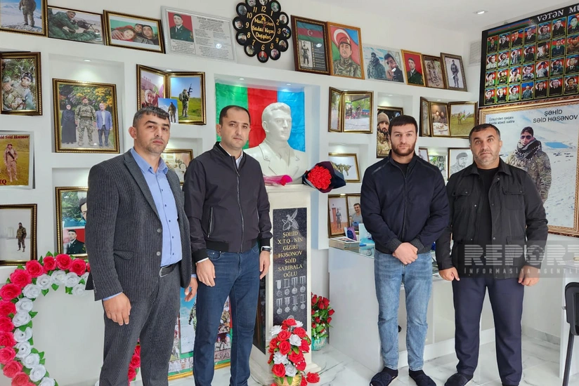 Cəlilabadda şəhid Səid Həsənovun ev muzeyi açılıb