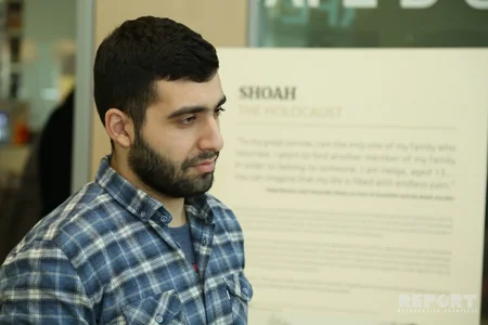 Bakıda Beynəlxalq Holokostu Anma Gününə həsr olunmuş sərgi açılıb