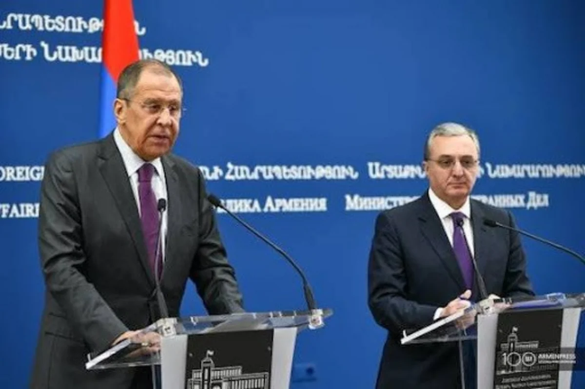 Russian and Armenian Foreign Ministers discuss Karabakh settlement