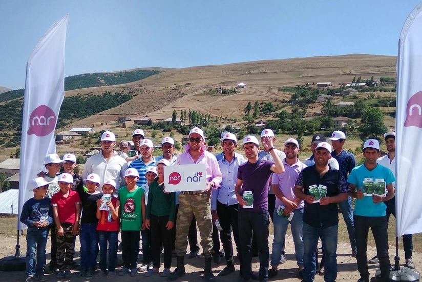 “Nar” ucqar dağ kəndini mobil rabitə ilə təmin edib