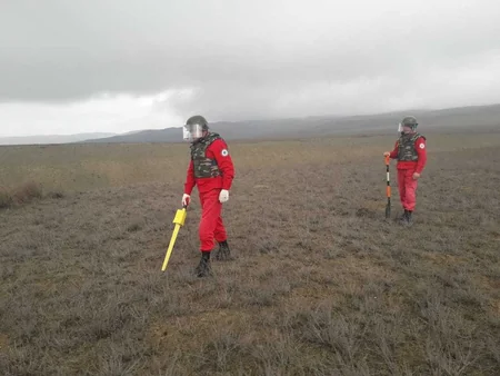 Ağstafada 4 ədəd təlim məqsədli aviabomba aşkar edilib