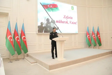 Gəncədə “Zəfərin mübarək, Vətən!” mövzusunda tədbir keçirilib