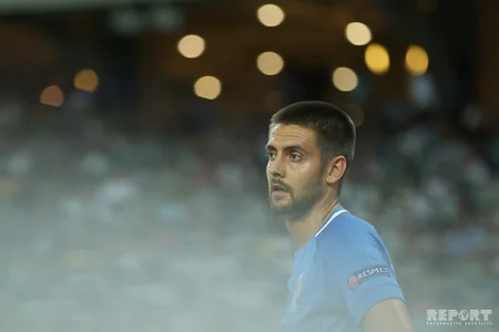Azərbaycan yığması UEFA Millətlər Liqasındakı ilk oyununda heç-heçə edib - FOTOREPORTAJ