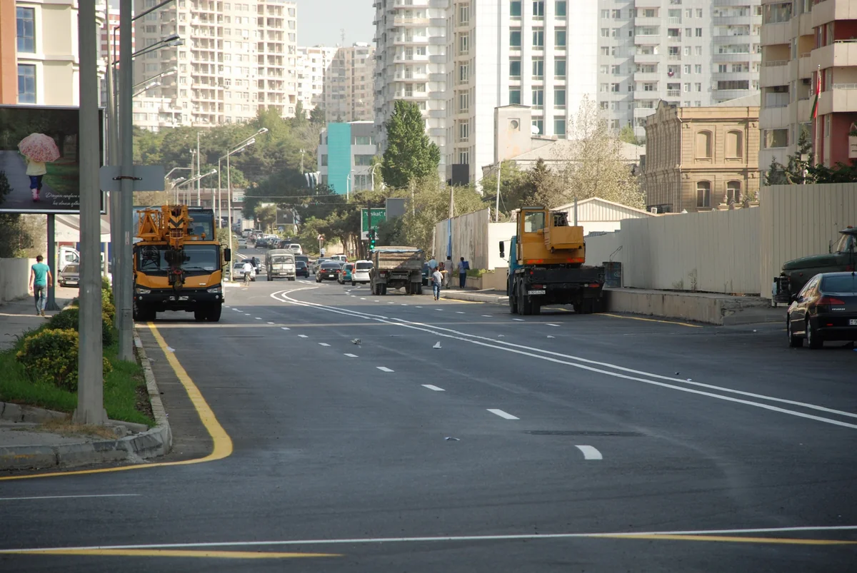 ​Nəcəfqulu Rəfiyev küçəsində aparılan təmir işləri yekunlaşıb