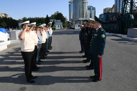 Qazaxıstan Milli Təhlükəsizlik Komitəsinin rəsmisi Azərbaycanda səfərdə olub