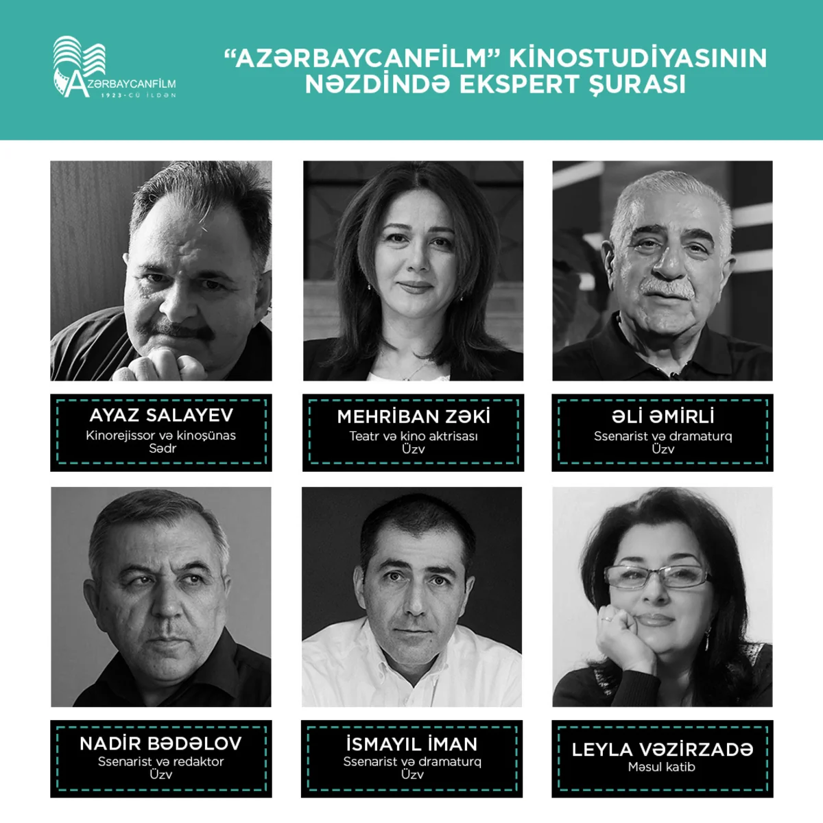 “Azərbaycanfilm” kinostudiyasının nəzdində Ekspert Şurası yaradılıb