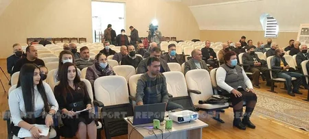 Gəncədə Axıska türklərinin sürgün olunmasının 77-ci ildönümü münasibətilə tədbir keçirilib