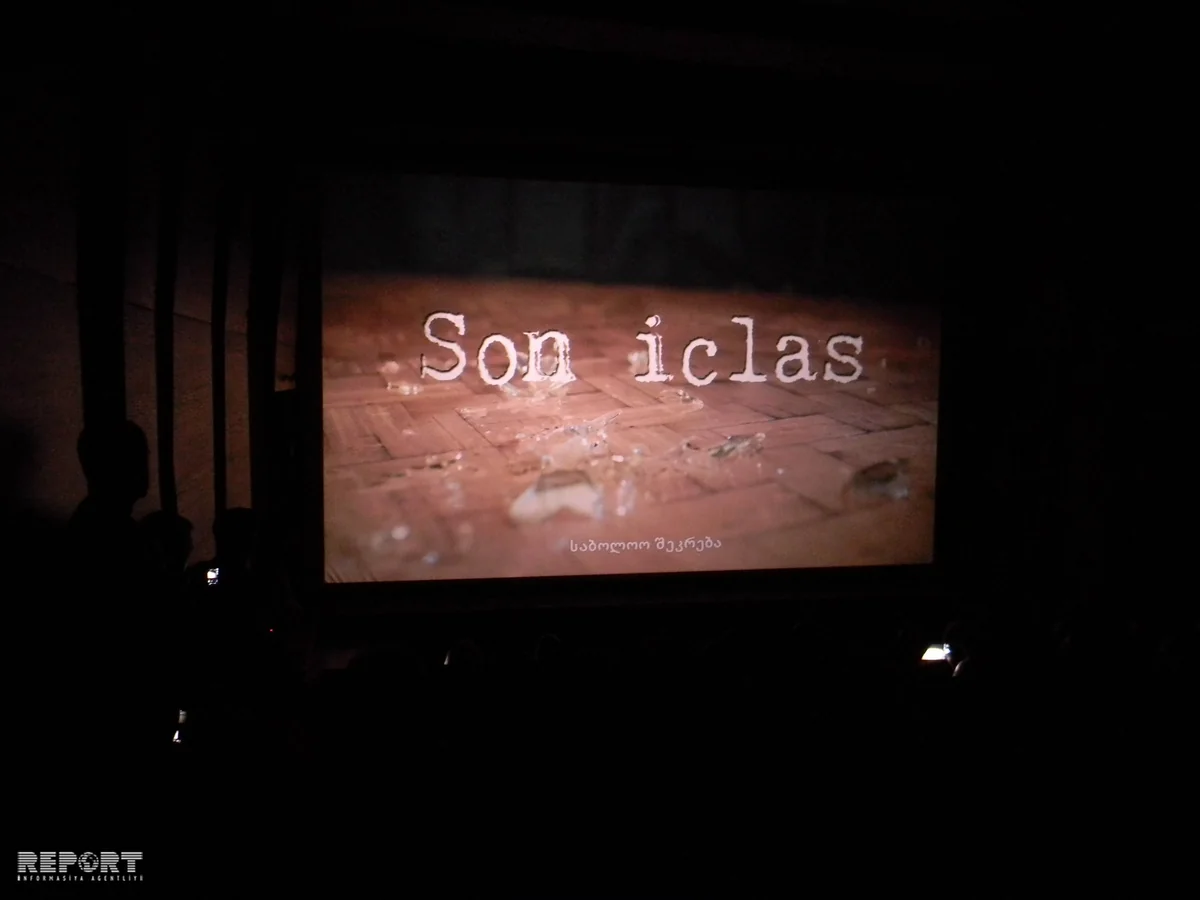 Tbilisidə “Son iclas” bədii-sənədli filminin təqdimatı olub
