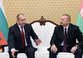 Bulgarian President calls Ilham Aliyev