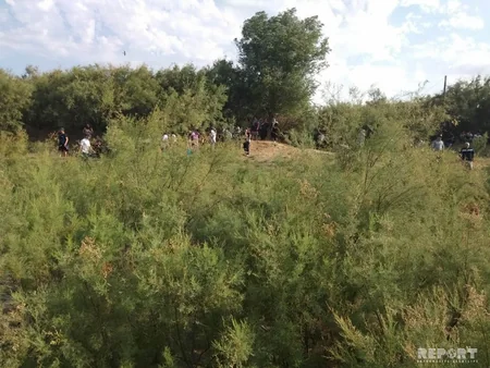 Kür çayında iki yeniyetmə qardaş batıb - FOTO