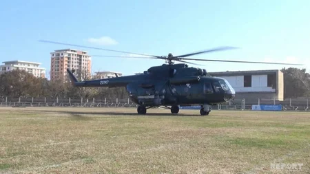 Sumqayıt səmasında uçan helikopterlərdən sakinlər üçün dəvətnamə atılıb - FOTO - VİDEO - YENİLƏNİB
