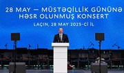Laçında 28 May - Müstəqillik Gününə həsr olunmuş konsert keçirilib - YENİLƏNİB