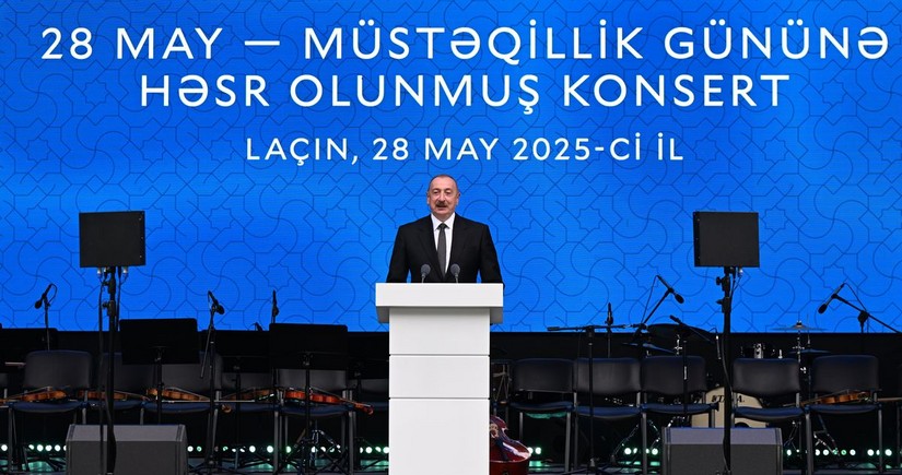 Laçında 28 May - Müstəqillik Gününə həsr olunmuş konsert keçirilib - YENİLƏNİB