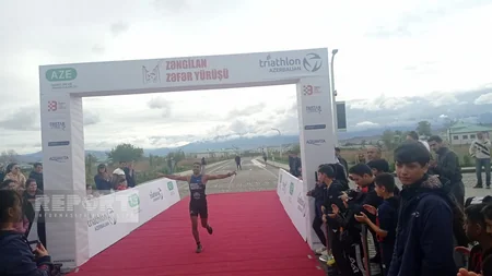Zəngilanda Zəfər Yürüşü turnirində triatlon yarışının qalibi bəlli olub