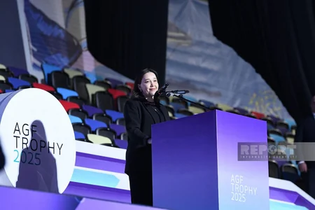 Bakıda bədii gimnastika üzrə Dünya Kuboku, AGF Trophy beynəlxalq turnirinin açılış mərasimi keçirilib