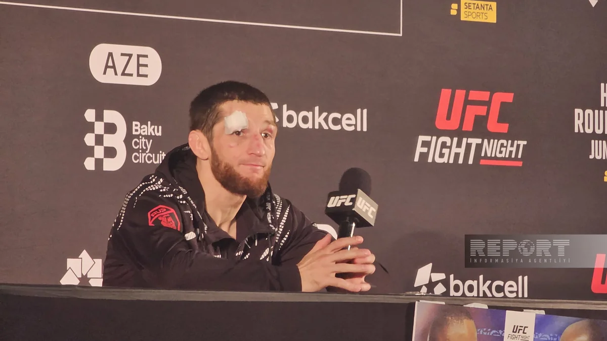 Rusiyalı MMA döyüşçüsü: Qalib gəlməyə layiq idim