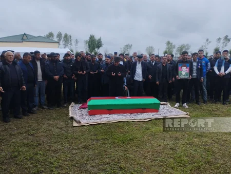 Sabirabadda Birinci Qarabağ müharibəsinin şəhidi dəfn edilib - YENİLƏNİB
