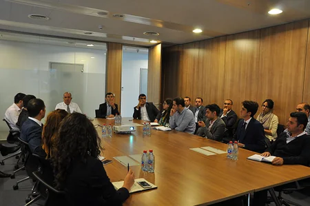 SOCAR-da akademik Vaqif Abbasov ilə görüş keçirilib