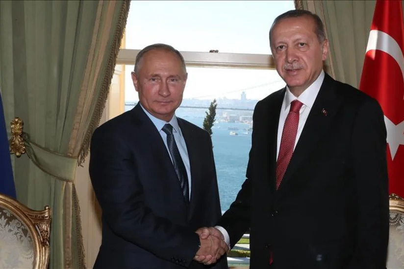 Erdoğan met with Putin and Merkel in Istanbul