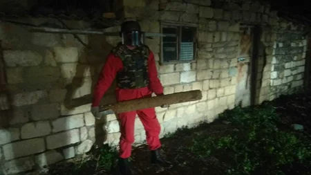 Qazaxda mərmi tapılıb