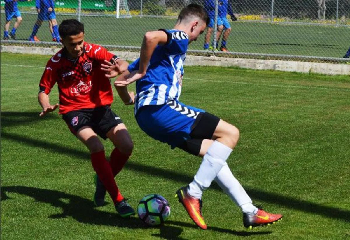 Qəbələnin 15 yaşadək futbolçulardan ibarət komandası “Tirana Nasional”ı məğlub edib