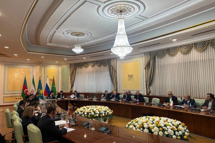 Xəzəryanı ölkələrin rəsmiləri dənizdə düz çıxış xətlərinin çəkilməsi metodikasının müzakirəsini aparıblar