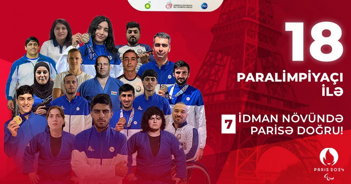 Azərbaycan millisi paralimpiadada ilk dəfə 7 idman növündə təmsil olunacaq