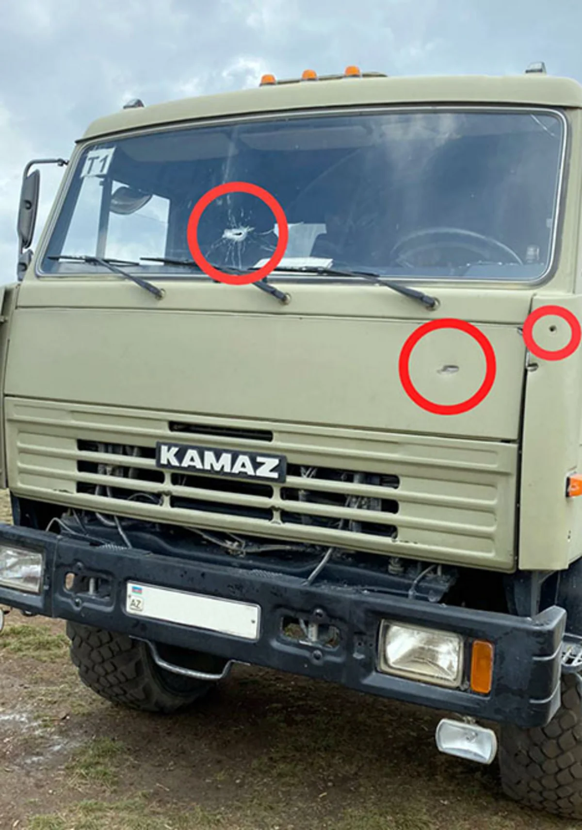 Azerbaijani positions come under fire near Kalbajar