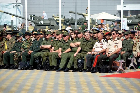 Zakir Hasanov participates in opening ceremony of International Army Games-2018 competitions