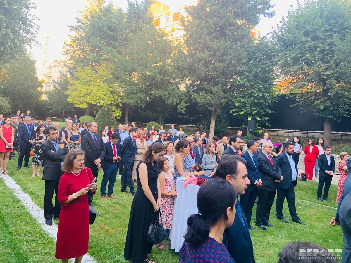 Fransada Türkiyənin Zəfər bayramı münasibətilə rəsmi qəbul təşkil edilib - FOTO