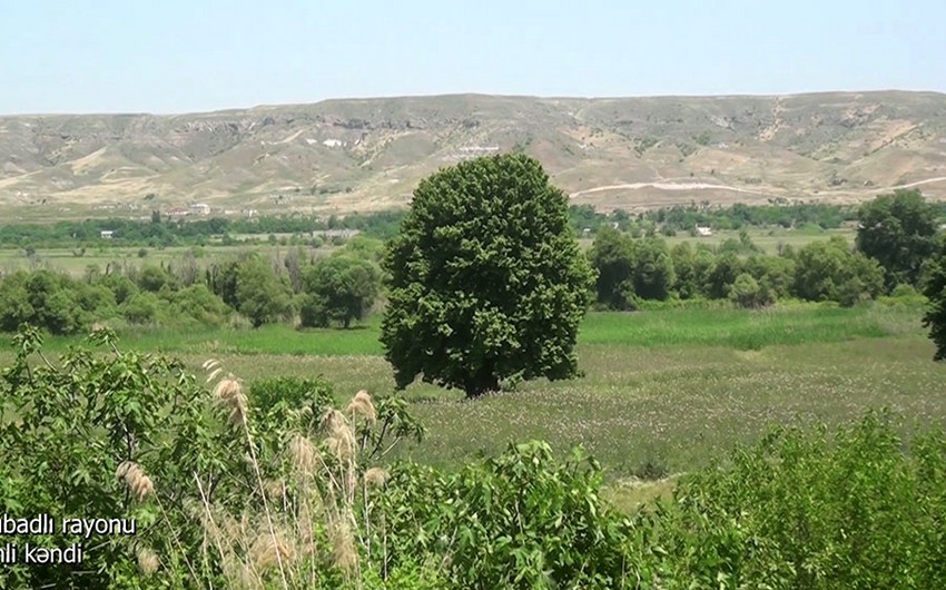 Footage from Tinli village of Gubadli 