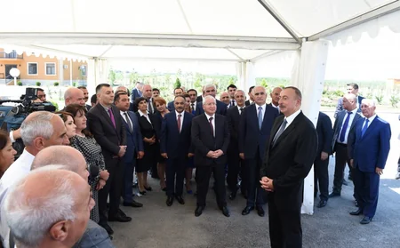 President Ilham Aliyev inaugurated Yalama Agropark