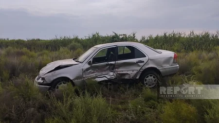 Тяжелое ДТП в Кюрдамире: есть пострадавшие