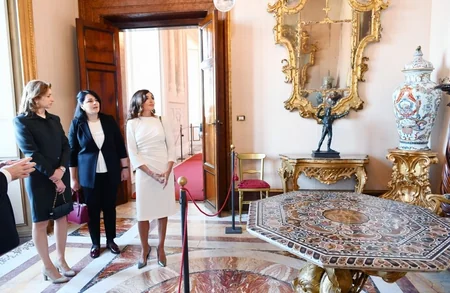 First lady Mehriban Aliyeva viewed Quirinale Palace in Rome