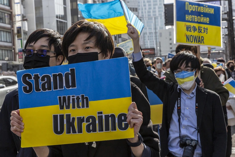 Japan to pledge $106 million in aid to Ukraine
