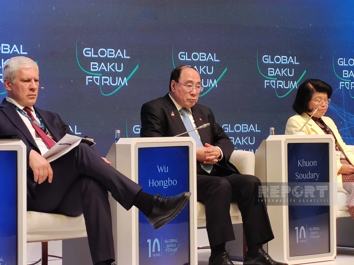 Çin hökumətinin xüsusi nümayəndəsi: “Qlobal Bakı Forumu çox vacib bir platformadır