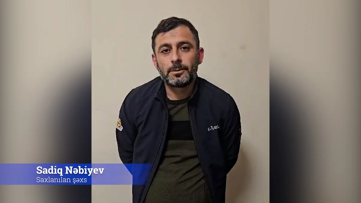 Bakıda iranlı narkotacirə kuryerlik edən şəxs saxlanılıb