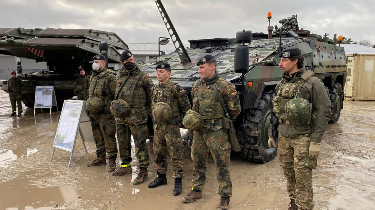 Almaniya Litvada hərbi mövcudluğunu artıracaq